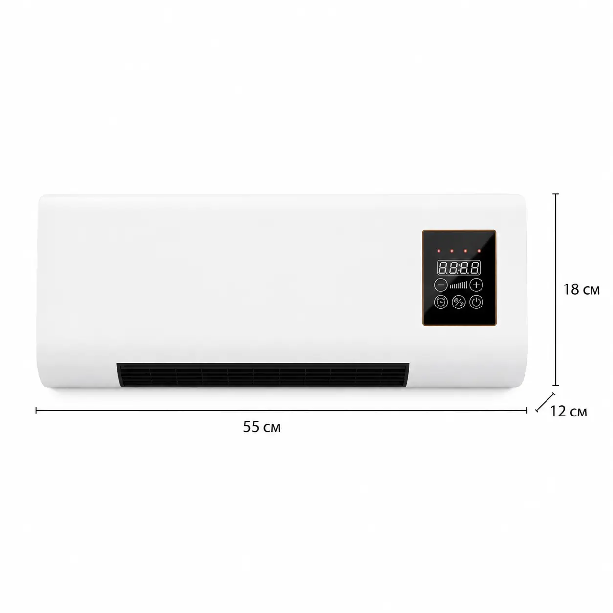 Wall AirCooler на стене в комнате